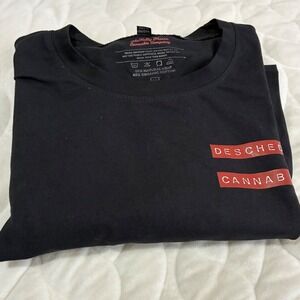 McNutty Manor Cannabis Company Black Graphic T Shirt Men's Size‎ M